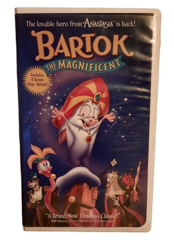 Bartok the magnificent vhs - bartok,